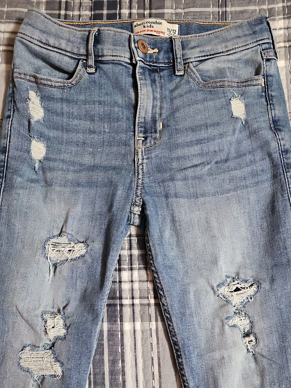 Abercrombie Kids High Rise Jegging Jeans